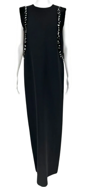 THE ROW Emerette Embellished Crewneck Gown