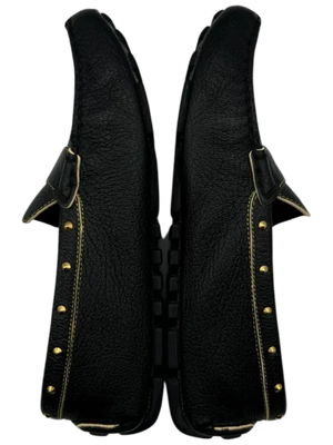Louis Vuitton Goatskin Studded Suhali Loafers