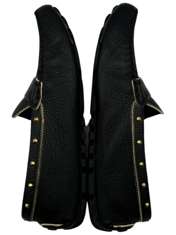 Louis Vuitton Goatskin Studded Suhali Loafers
