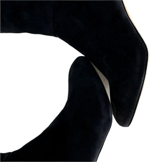Loro Piana “Jeanne” Suede Knee Boots - Sz 39