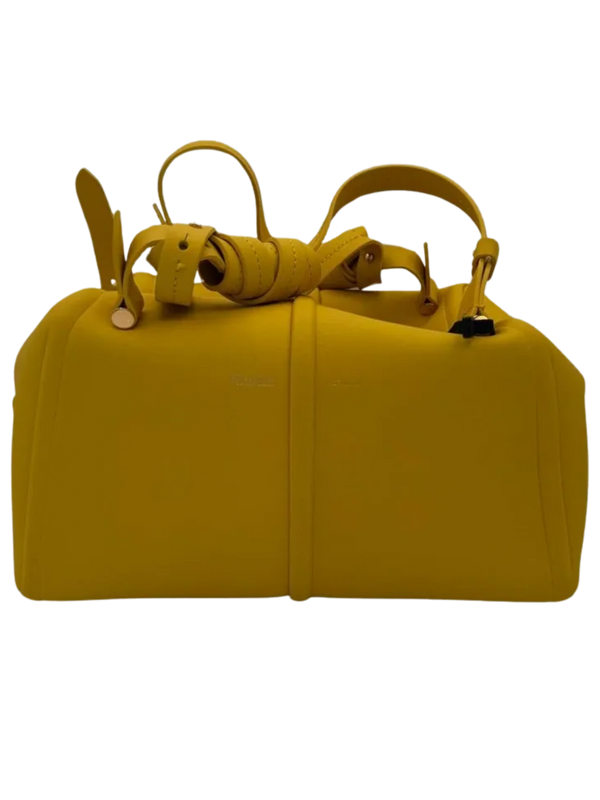 Max Mara Ladies Elsab Yellow Handbag- NWT