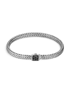 John Hardy Classic Chain Gemstone & Sterling Silver Bracelet – Medium