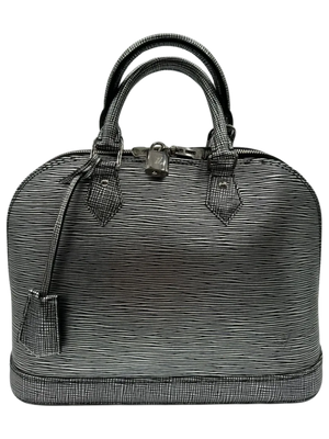 Louis Vuitton Metallic Epi Alma PM Platine
