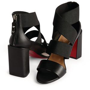 Christian Louboutin Patrouille Leather Sandals 85 *NEW*