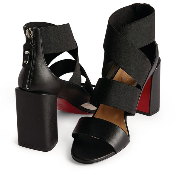 Christian Louboutin Patrouille Leather Sandals 85 *NEW*