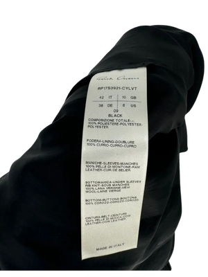 Rick Owens Spring 2012-Runway NASKA Jacket with Leather Sleeves
