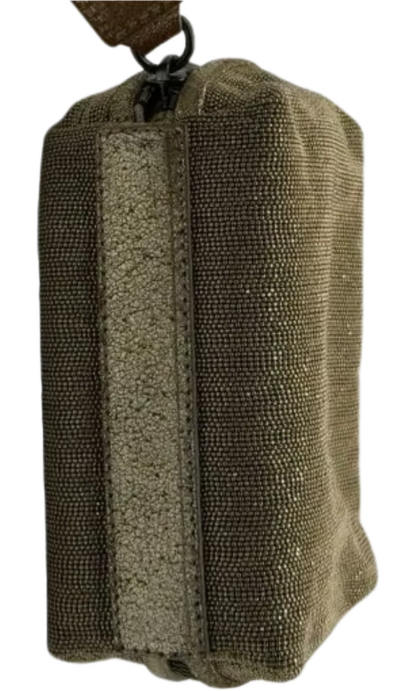 Brunello Cucinelli Monili Embellished Zip Pouch