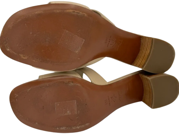 Christian Dior 30 Montaigne Leather Slides
