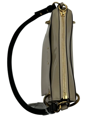 Chloe Calfskin Suede Small Roy Bag Motty Grey *NEW*