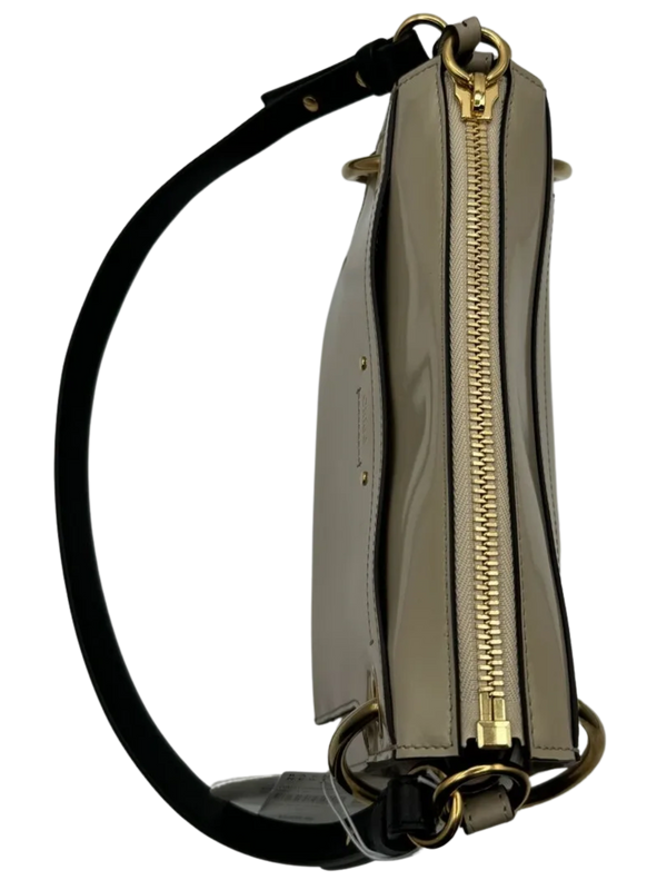 Chloe Calfskin Suede Small Roy Bag Motty Grey *NEW*