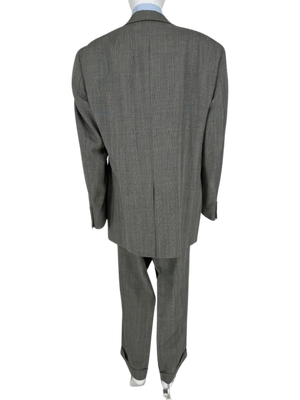 Burberry Suit - Pale Blue Stripe- Vintage