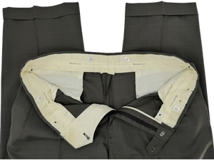 Burberry Suit - Dark Olive- Vintage