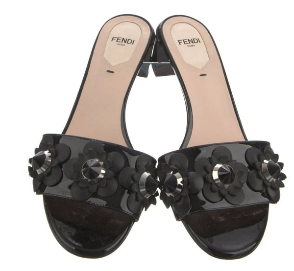 Fendi "Flowerland" slide sandals - *NEW*