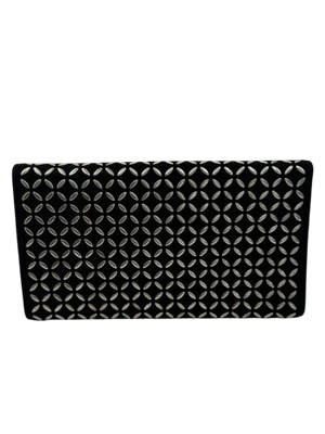 ALAÏA Suede Geometric accented Clutch
