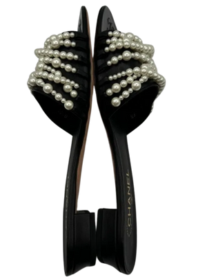 Chanel Pre-Fall 2017 Interlocking CC Logo Slides *NEW*