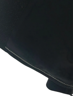 CHANEL 2014 Black Wool Crepe Jacket - Size 42