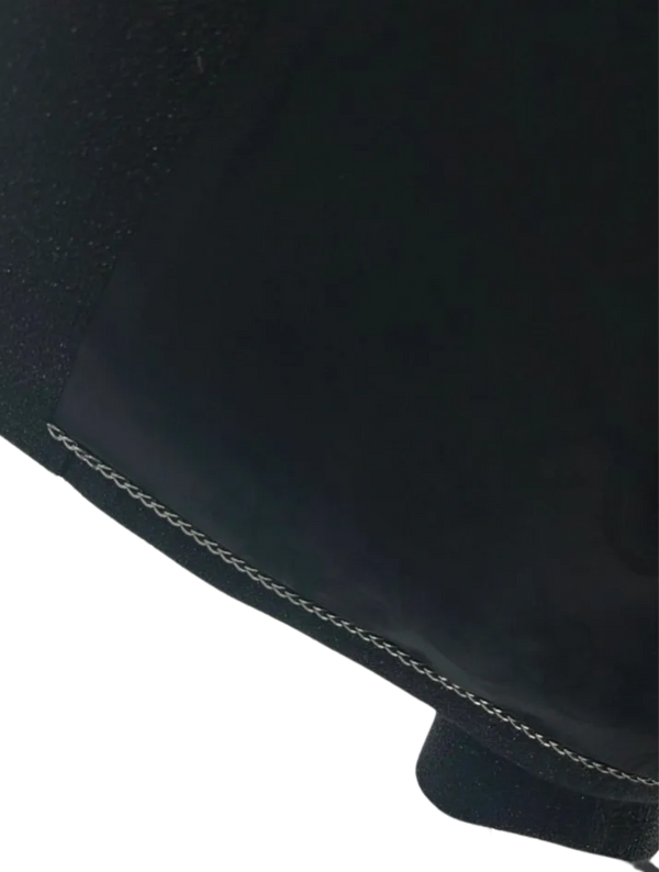 CHANEL 2014 Black Wool Crepe Jacket - Size 42
