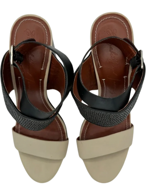 Elizabeth & James "Clair" Block Heel Sandals