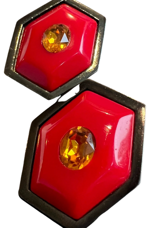 YSL Earrings- Vintage