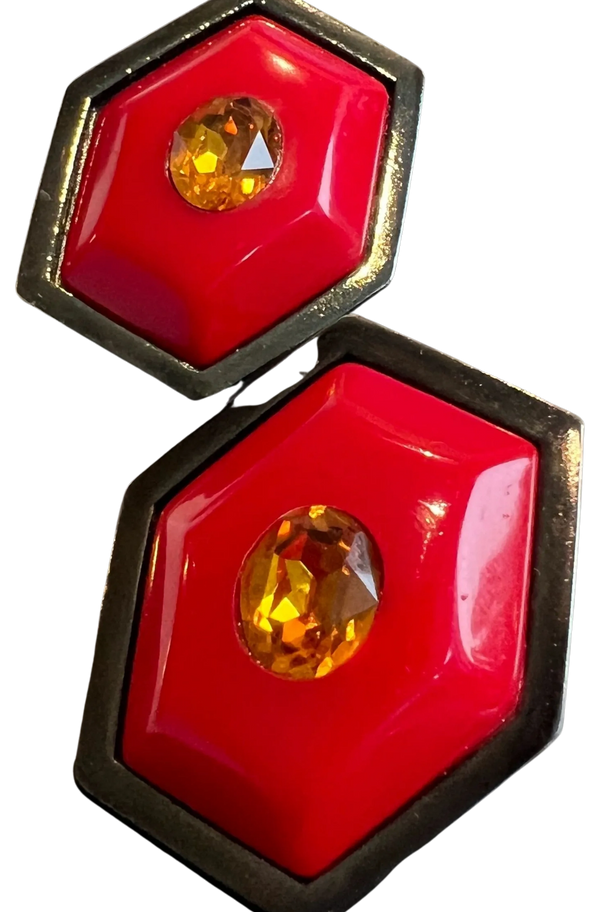 YSL Earrings- Vintage