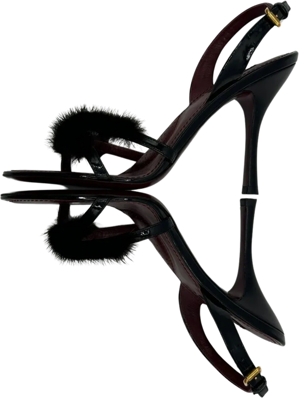 Louis Vuitton Mink Fur Sandals - *Brand New*