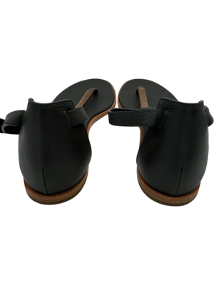 Brunello Cucinelli "Volcano" Monili Chain Flat Thong Sandal