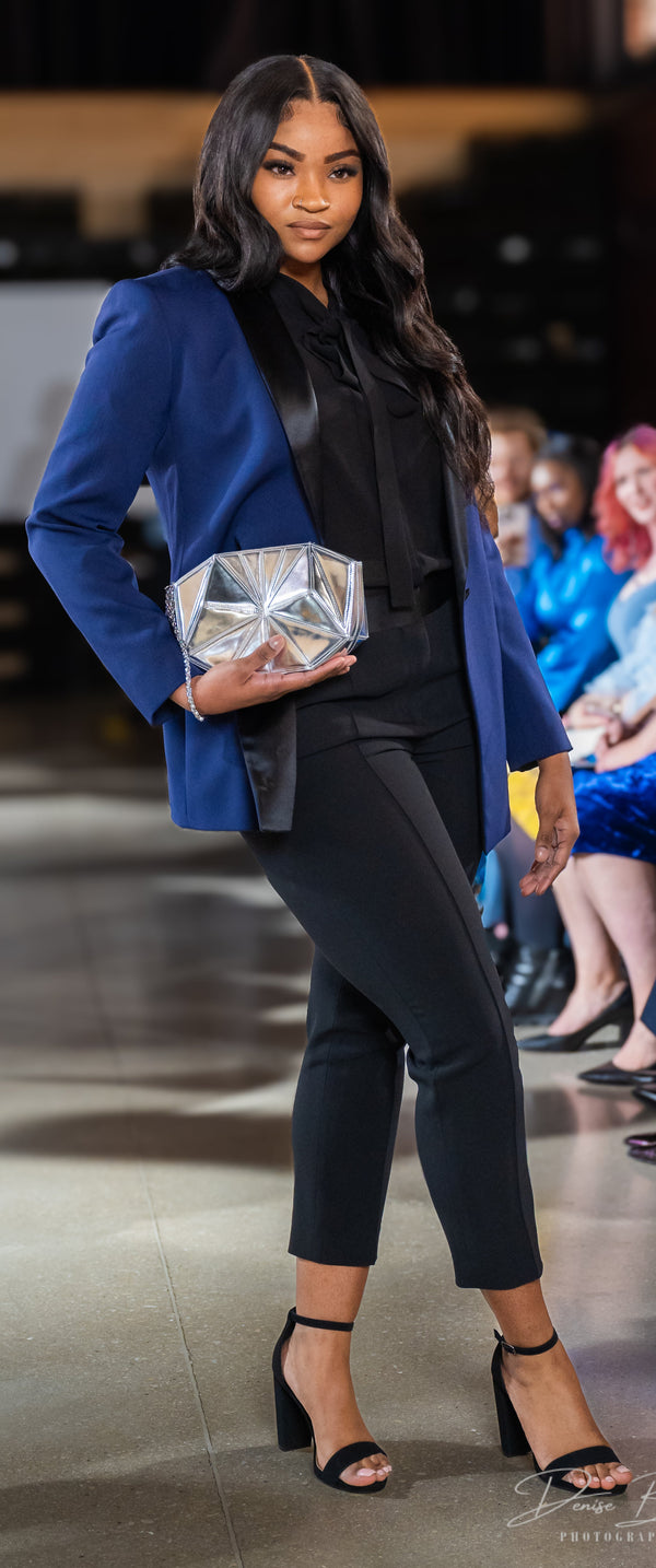 Céline Black Satin Trim Trousers - NWT - Size 42