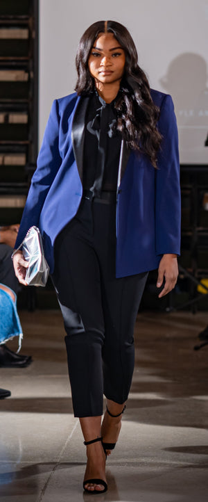 Céline Black Satin Trim Trousers - NWT - Size 42