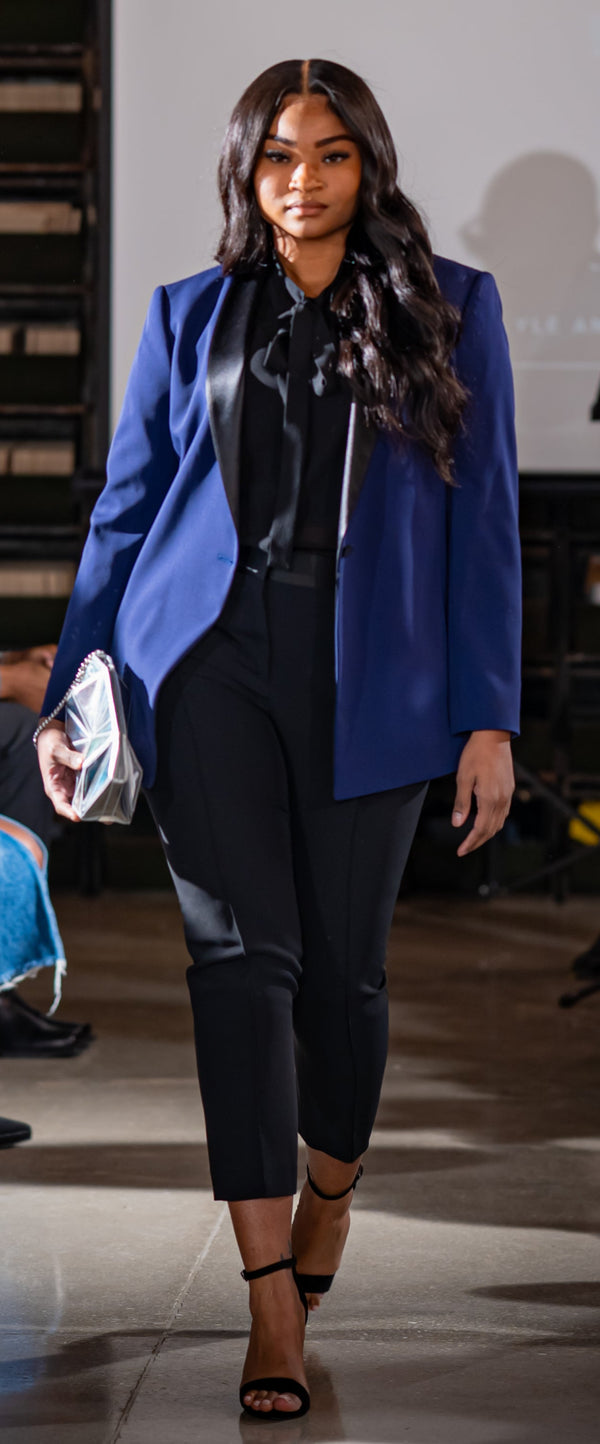 Céline Black Satin Trim Trousers - NWT - Size 42