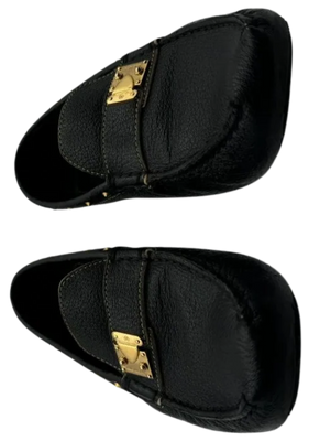 Louis Vuitton Goatskin Studded Suhali Loafers