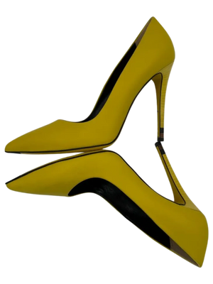 Fendi Anne Neon Point-Toe Pump