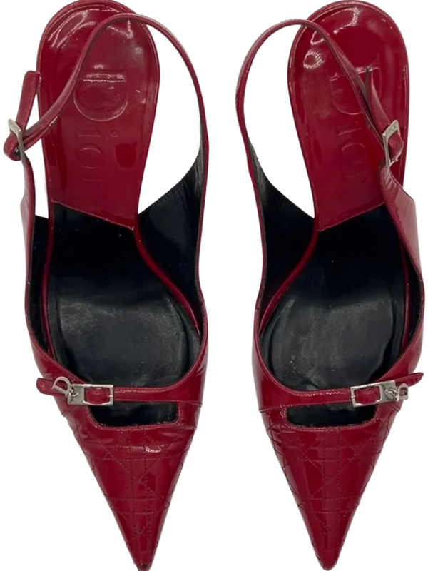 Dior Cannage Slingbacks