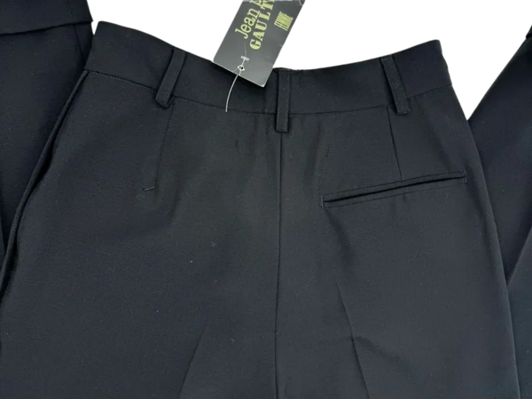 Jean Paul Gaultier Tuxedo Zipper Side Trousers