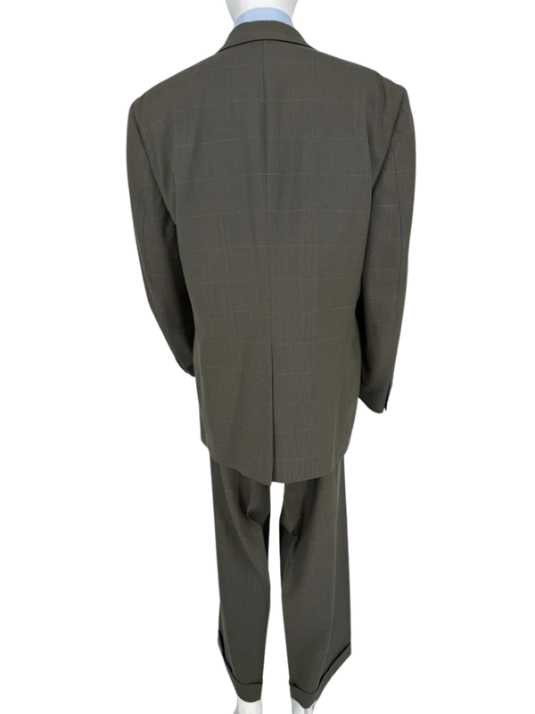 Burberry Suit - Dark Olive- Vintage