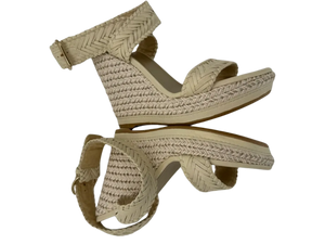 Stuart Weitzman Elixir Braided Leather Wedge Sandal *NEW*