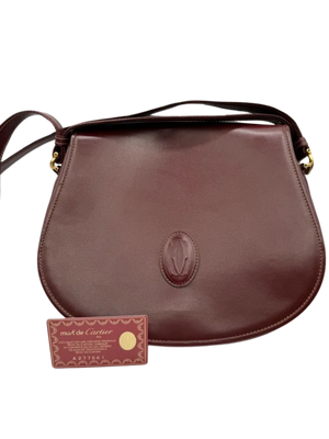 Must de Cartier Saddle Bag