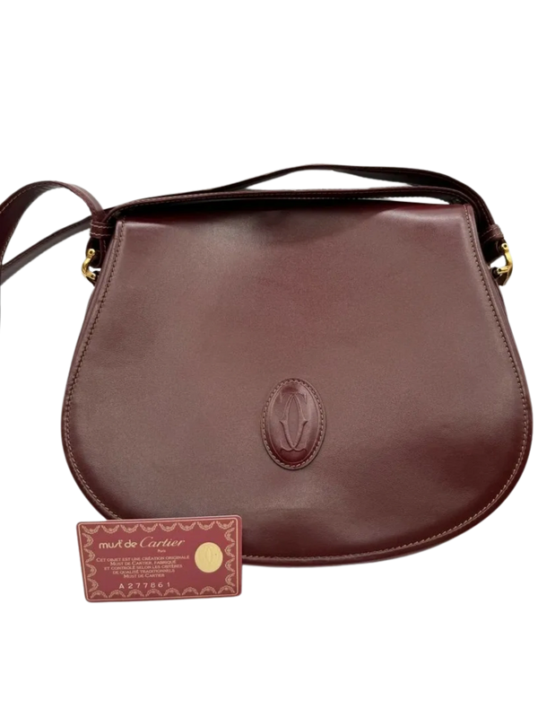Must de Cartier Saddle Bag