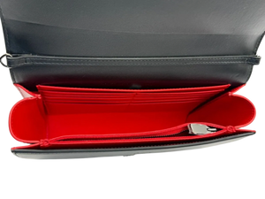 Christian Louboutin Studded Leather Paloma Clutch on Chain