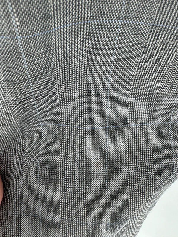 Burberry Suit - Pale Blue Stripe- Vintage