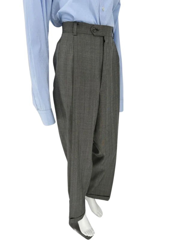 Burberry Suit - Pale Blue Stripe- Vintage