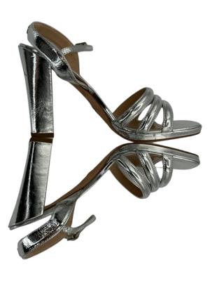 Christian Dior "Call" Leather Slingback Sandals - Size 39.5