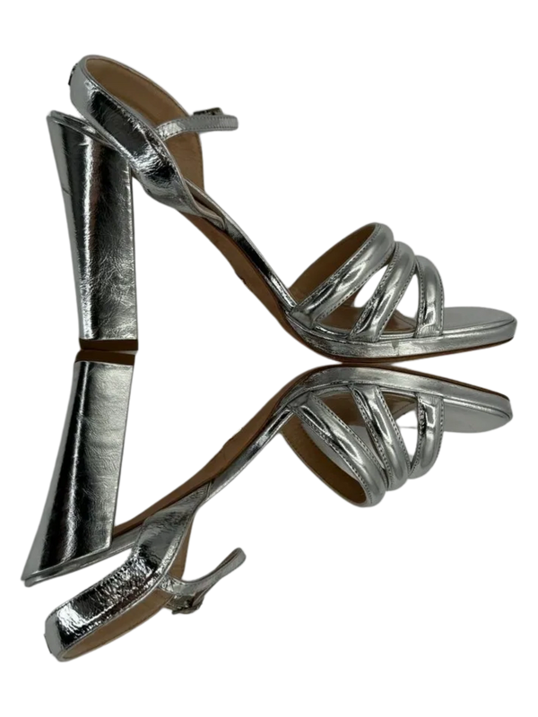 Christian Dior "Call" Leather Slingback Sandals - Size 39.5