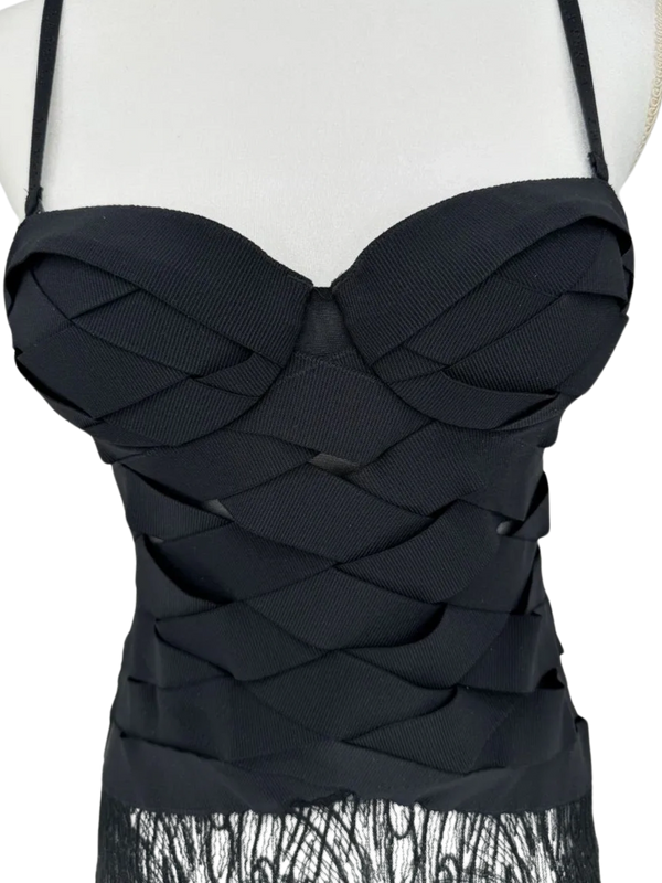 La Perla Bandage Corset with Lace