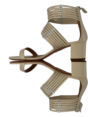 Aquazzura Ravello Leather Sandals