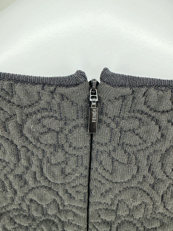 Fendi Embroidered and embossed dress - IT 44