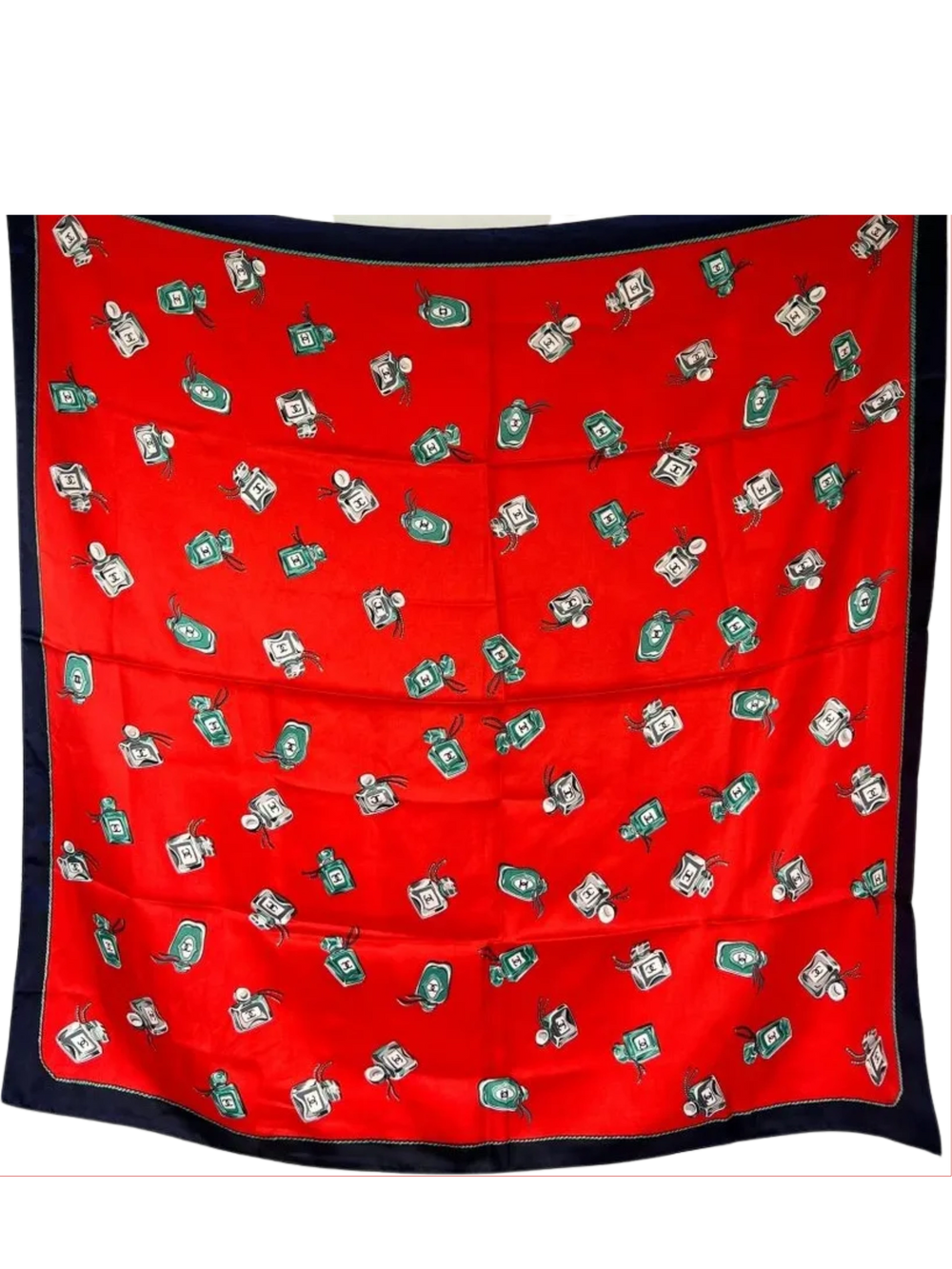 Chanel Perfume Bottle Scarf