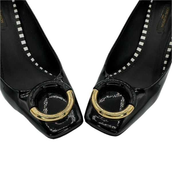 Louis Vuitton "Uptown" Pumps in Patent Leather - Size 39
