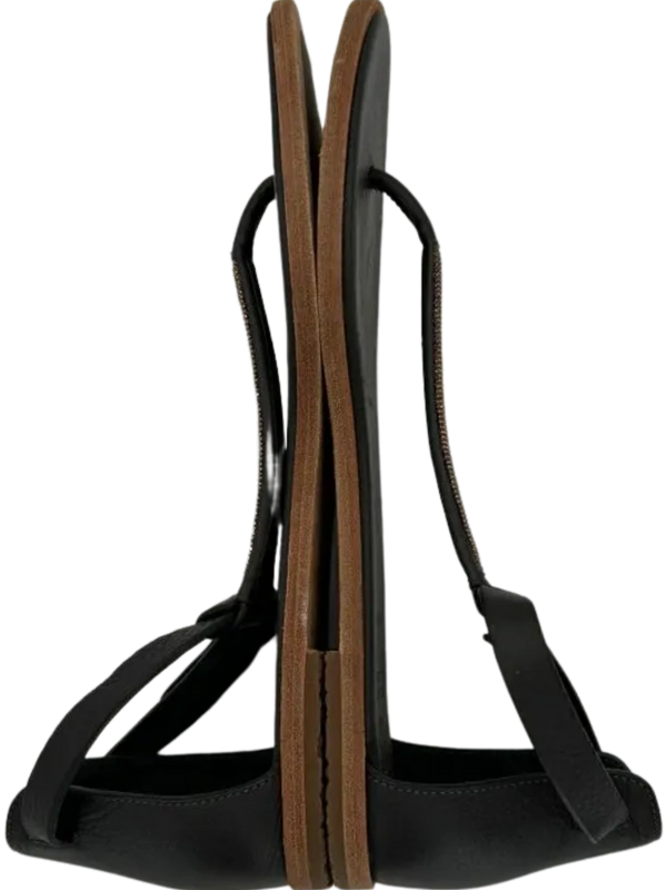 Brunello Cucinelli "Volcano" Monili Chain Flat Thong Sandal