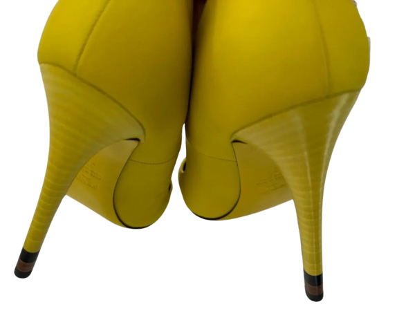 Fendi Anne Neon Point-Toe Pump