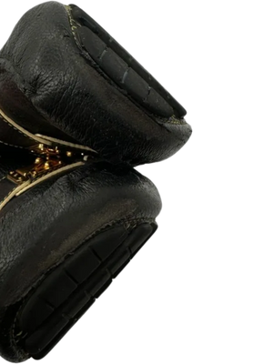 Louis Vuitton Goatskin Studded Suhali Loafers